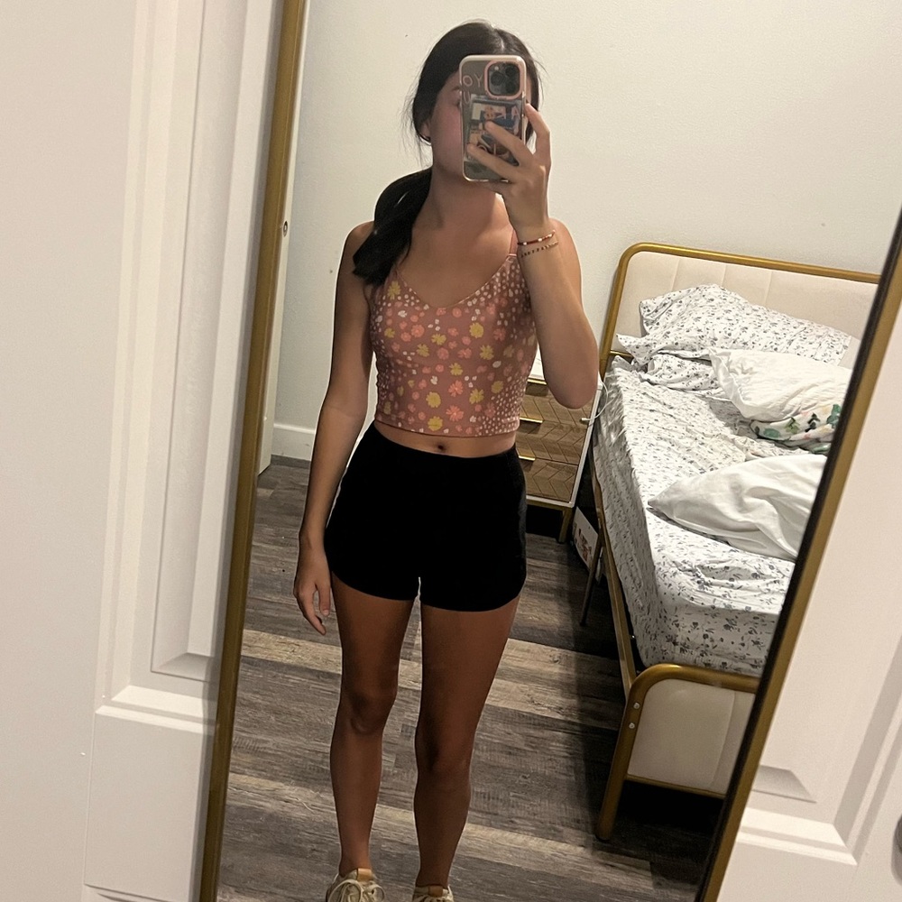 ❌sold❌ Aerie offline rare print workout lined tank top